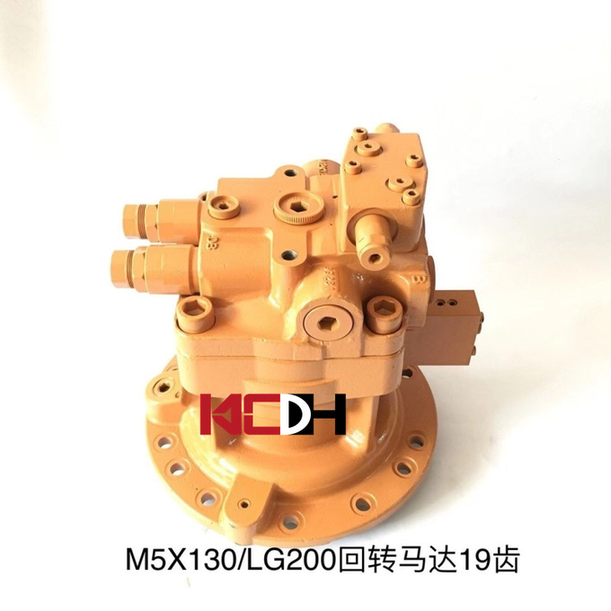 Стальной M2X150 R210 поворотный двигатель экскаватора в сборе 2